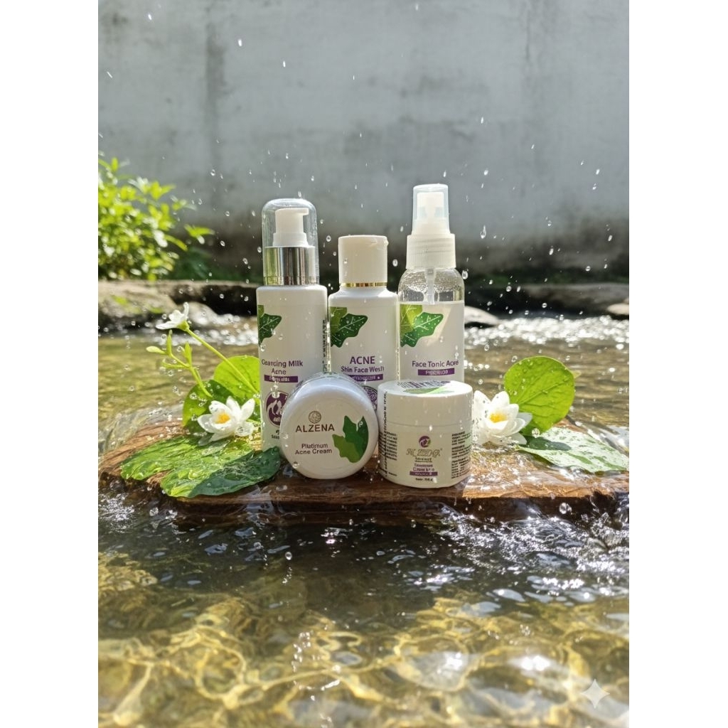 PAKET ACNE ALZENA SKINCARE // SEMBUHKAN JERAWAT BANDEL, AMAN BPOM