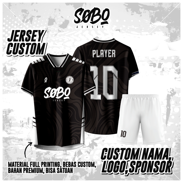 Jersey Sepak Bola | Jersey Futsal | Jersey Voli Custom Free Nama Set