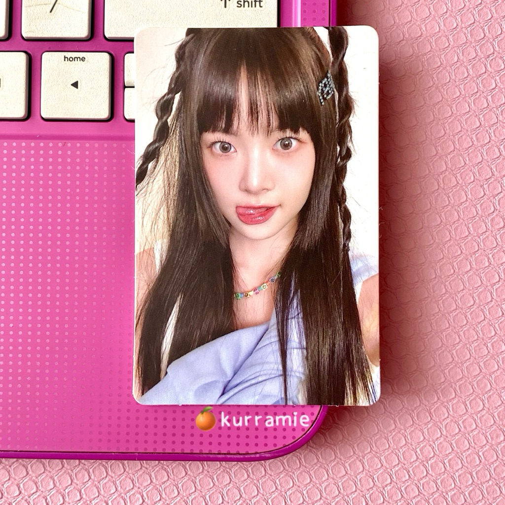 (clearance sale) official photocard eunchae le sserafim weverse QR era unforgiven pc eunchae melet w