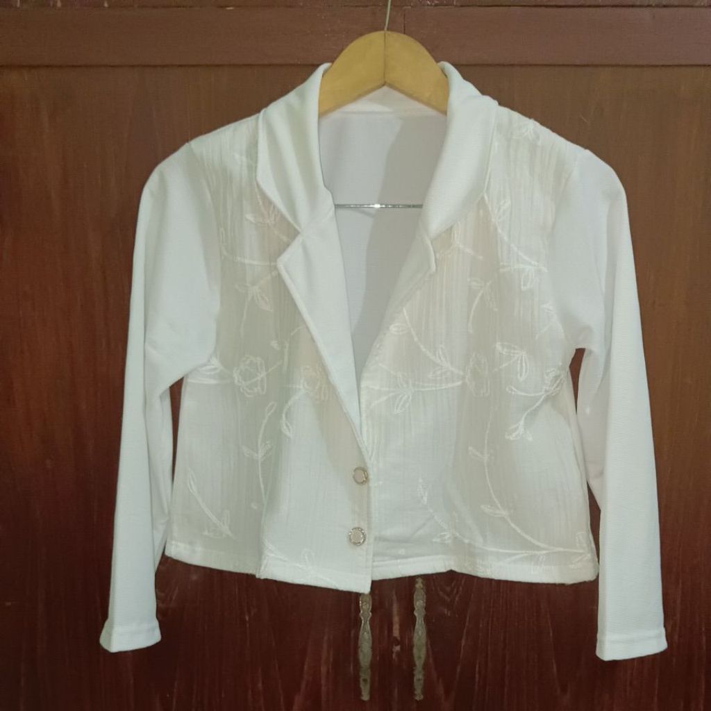 [Preloved] Blazer Putih