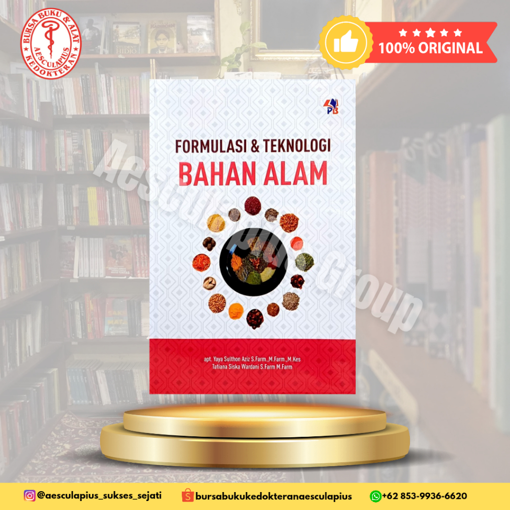 FORMULASI & TEKNOLOGI BAHAN ALAM, PB