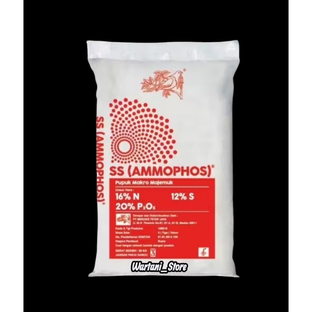 PUPUK MEROKE SS AMMOPHOS 1KG