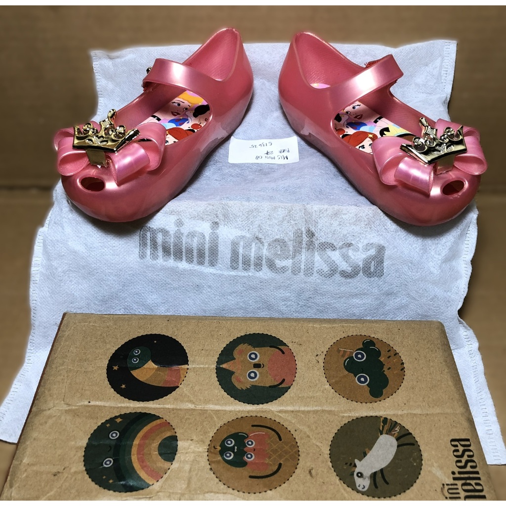 SEPATU ANAK MINI MELISSA DISNEY PRINCESS UNI BB ORIGINAL