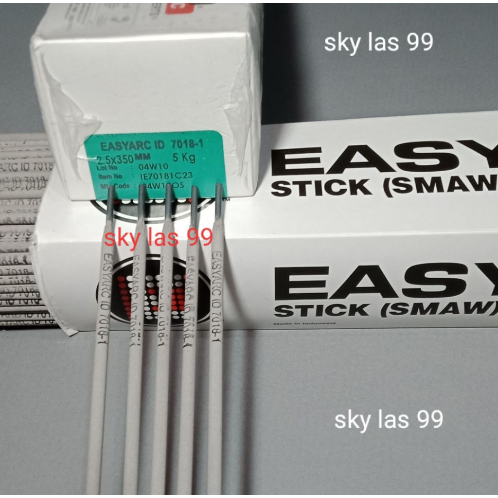 Kawat Las LINCOLN EASY ARC ID E 7018 - 1 ( per 5 pcs batang )