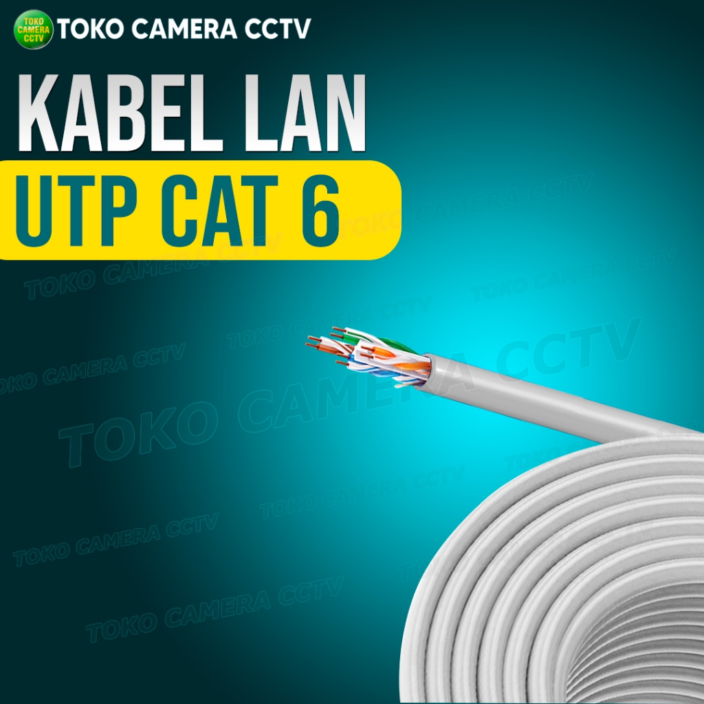 KABEL LAN CCTV UTP HIKVISION CAT 6