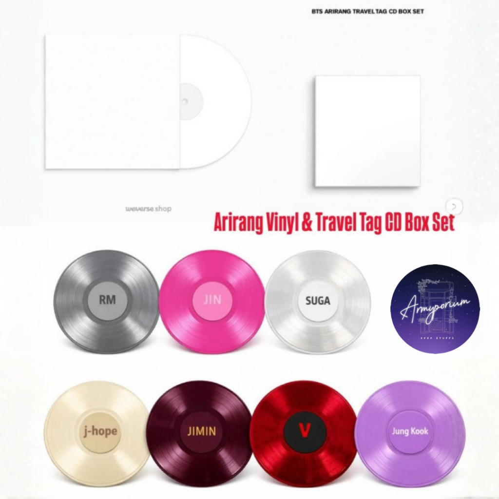 [PO] Vinyl Album BTS ARIRANG Comeback Standard Deluxe