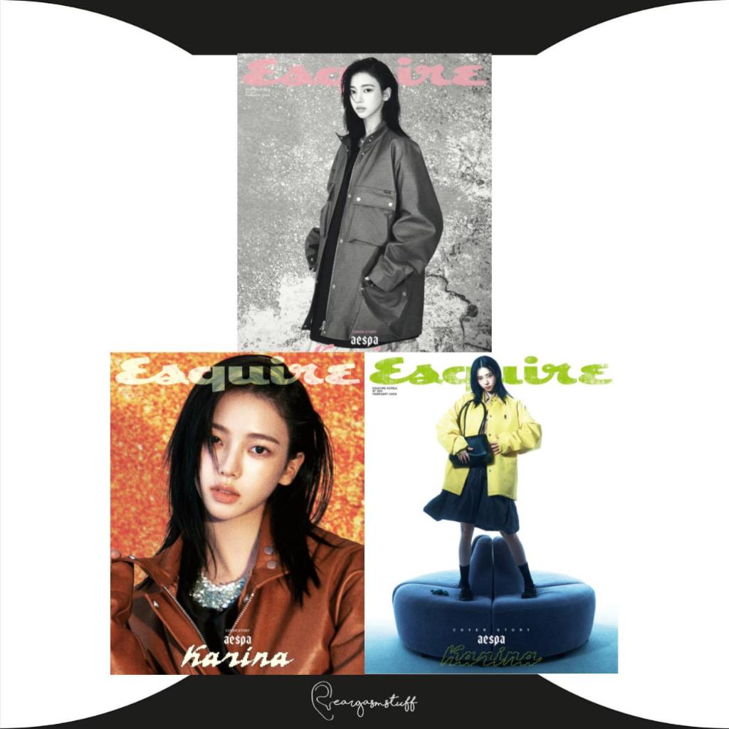ESQUIRE KOREA MAGAZINE FEBRUARY 2026 KARINA AESPA / MAJALAH FEBRUARI
