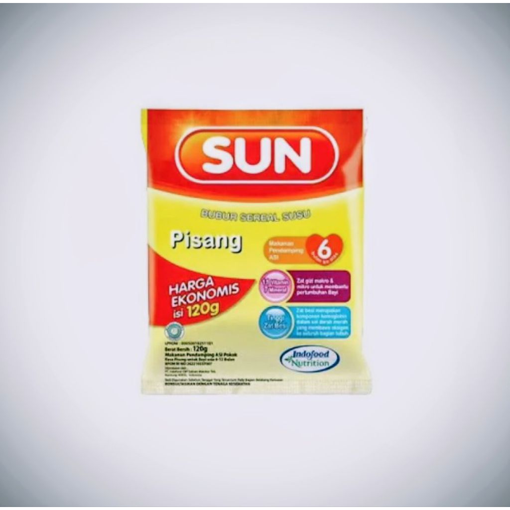 Sun Bubur Sereal Susu Ekonomis Pisang