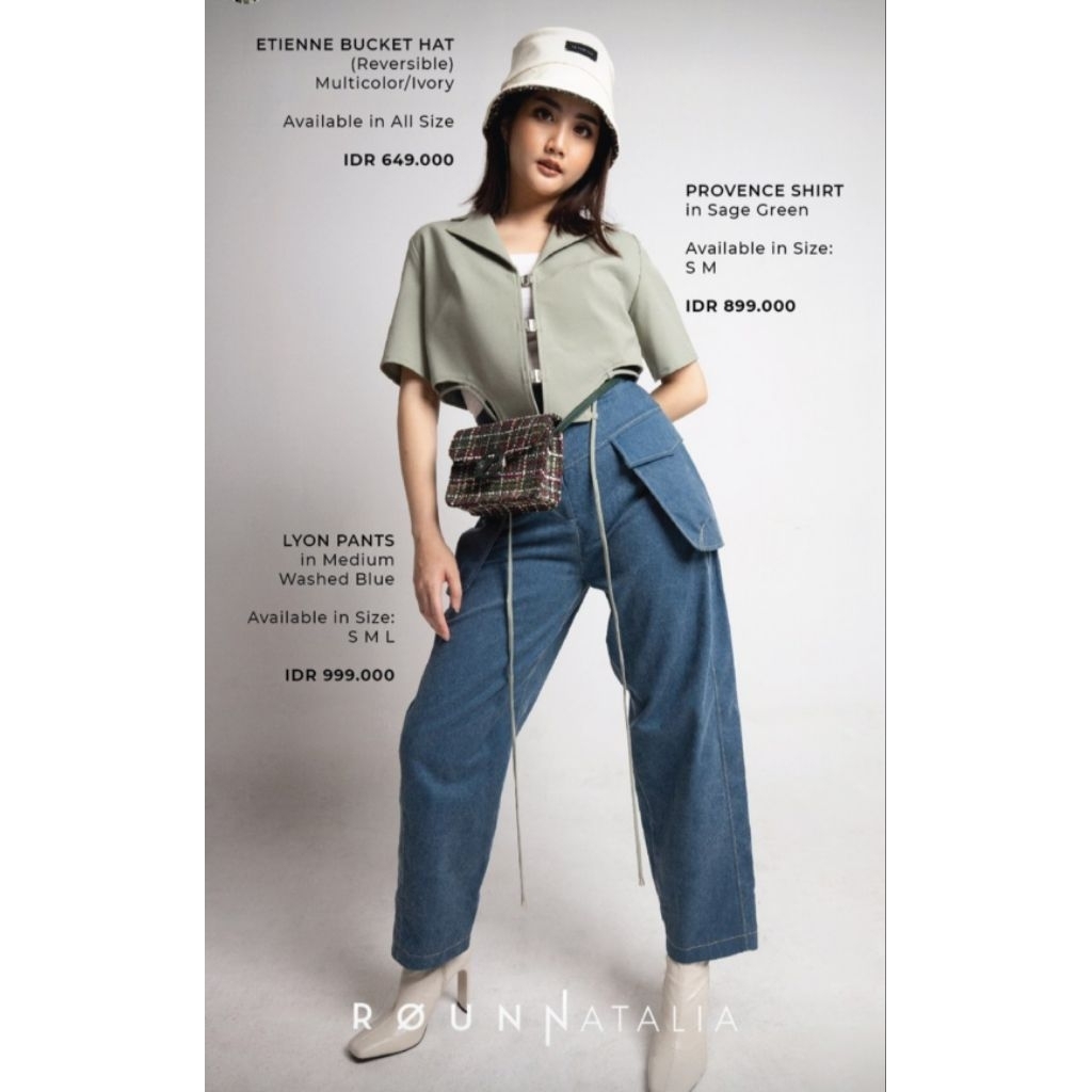 LYON Pants Rounn X Natalia Kiantoro