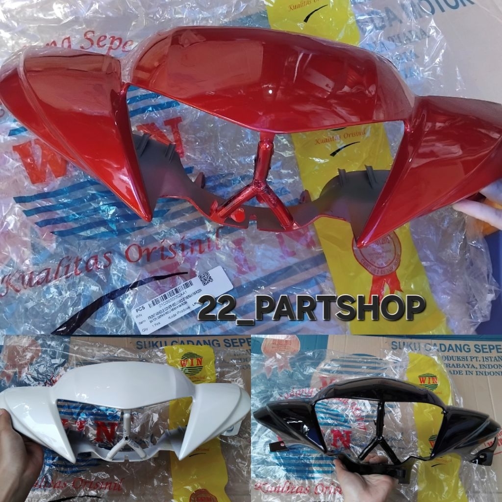 WIN - Batok Depan Mio J / Mio GT Batok Lampu/Batok Kepala Yamaha MIO J/MIO GT 115