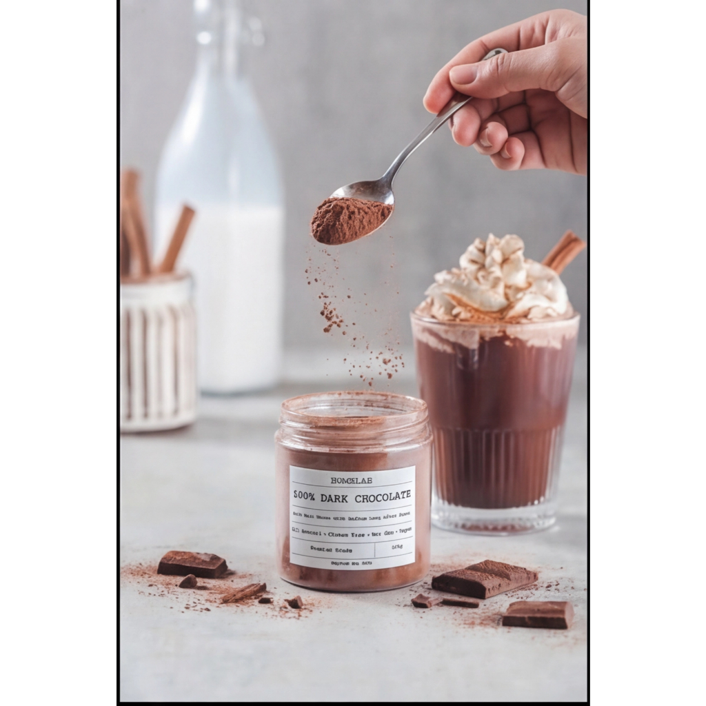 Dark Chocolate Powder 98% / Bubuk Coklat As..... 8