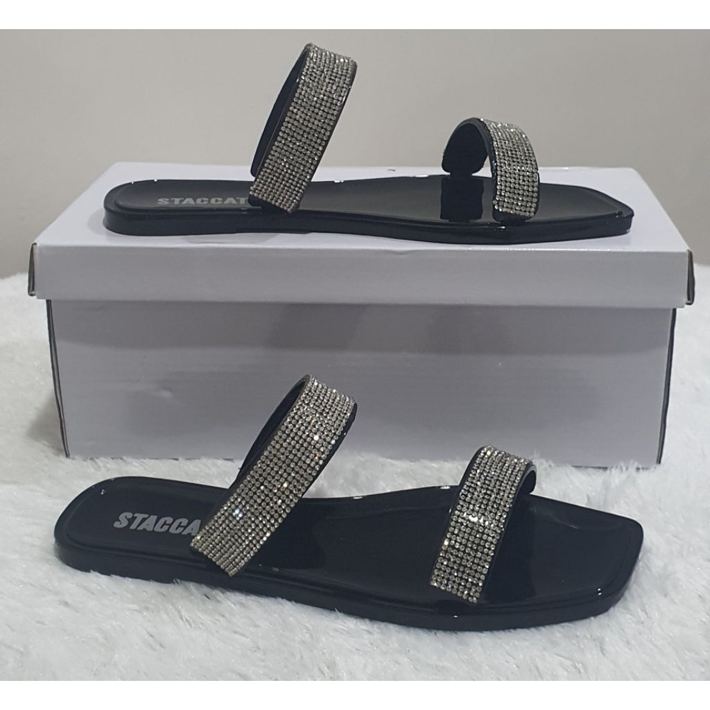 Sandal Staccato Jelly Blink Untuk Wanita dengan Sol Nyaman dan Anti Slip