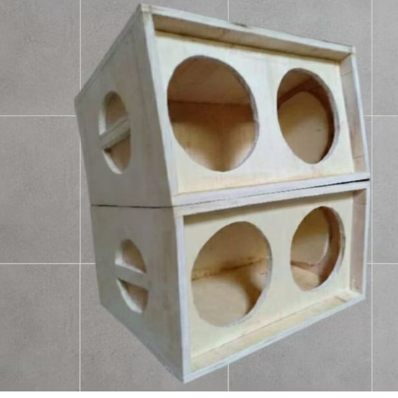 Box Line array 4inch dobel speaker