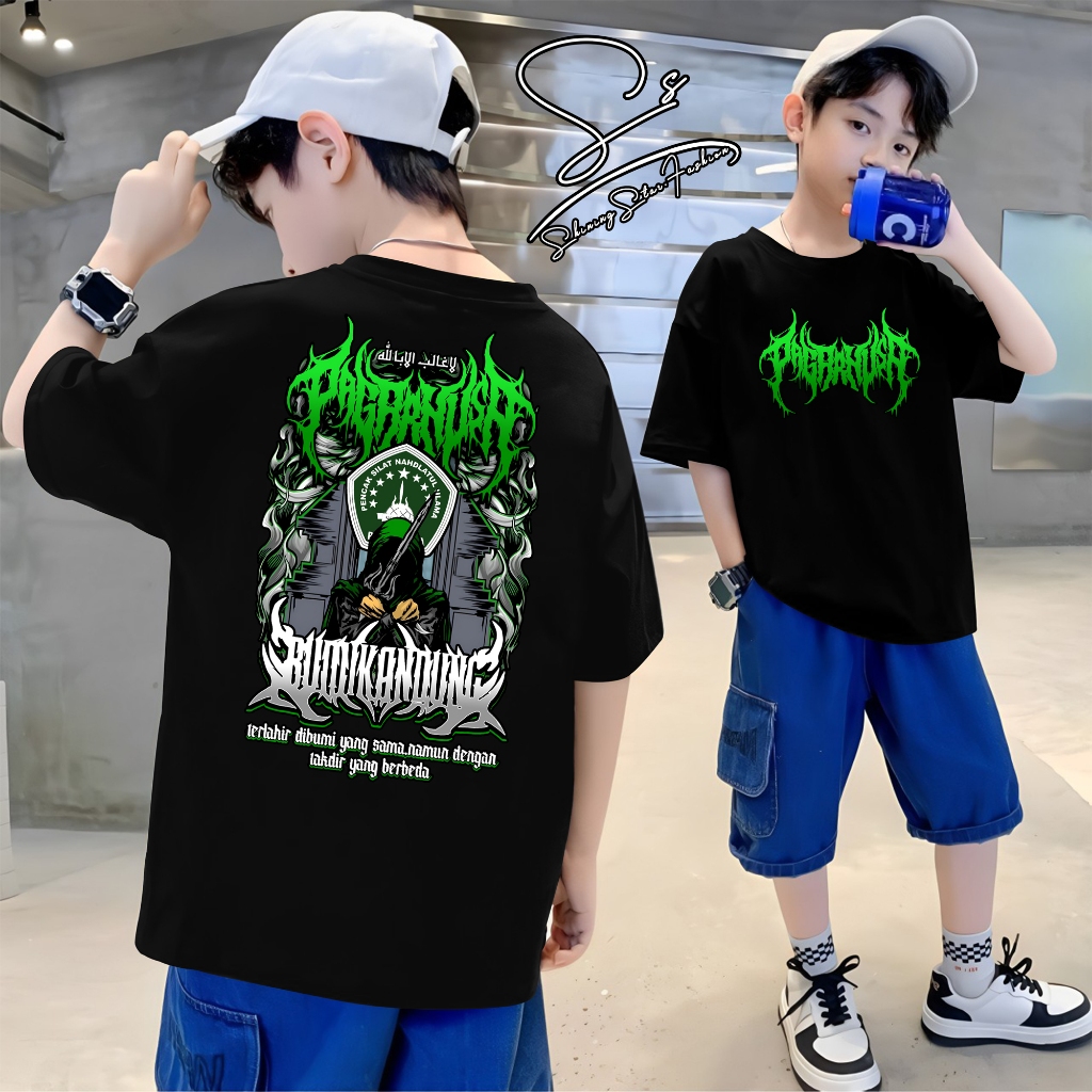 KAOS ANAK PAGAR NUSA HARDCORE FONT EDITION SABLON DTF DISTRO PENCAK SILAT IPSI KAOS SILAT INDONESIA