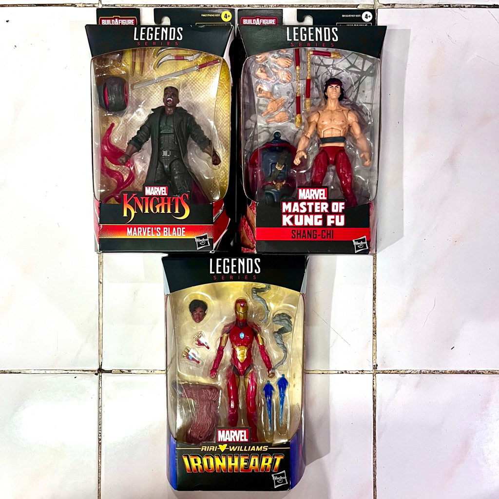 Marvel Legends Blade ShangChi Iron Heart Set
