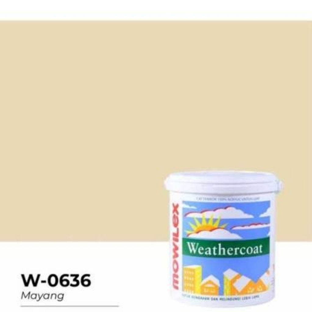 Cat Tembok Mowilex Weathercoat 20Ltr- Mayang