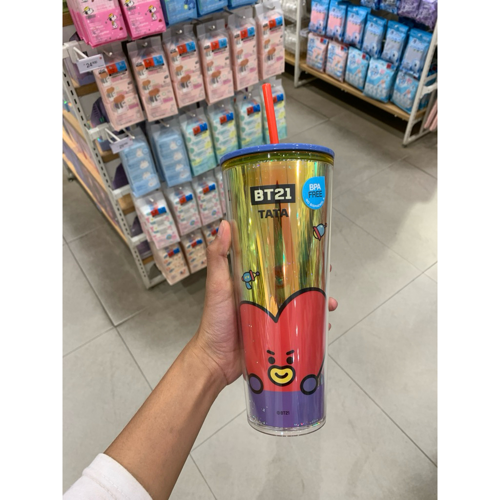 tumbler bt21 miniso