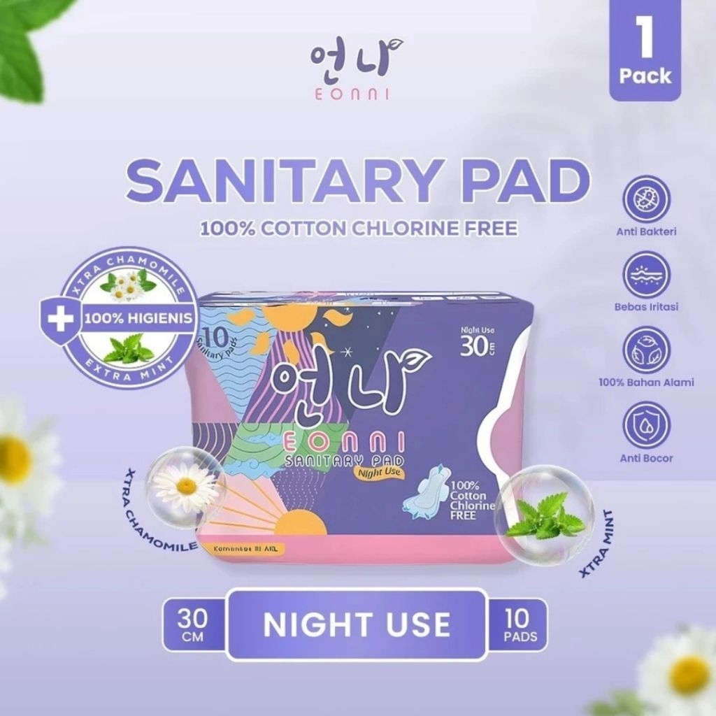 Night Use Eonni Pembalut Herbal