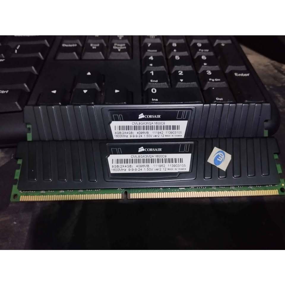 RAM Corsair LP DDR3 8gb (2x4gb) 1600Mhz