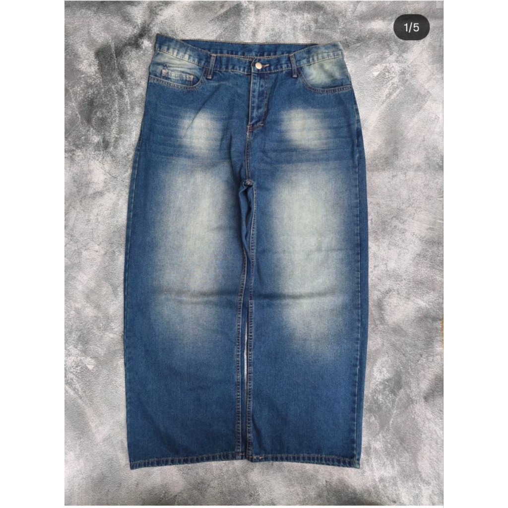 Baggy Jeans Blue Wash