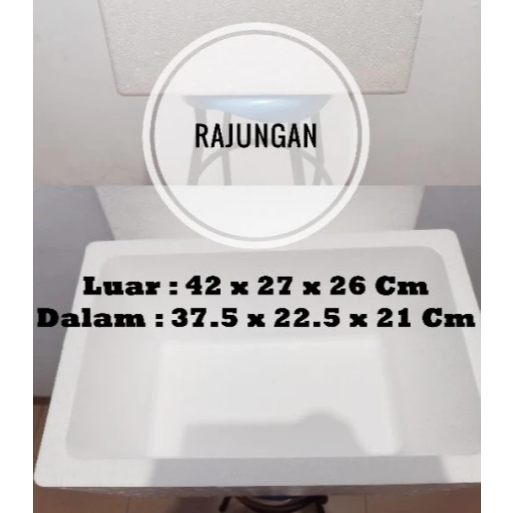 [SDW] pekanbaru/12 Liter Kotak Sterefoam - Sterefoam Box - Kotak Styrofoam - Styrofoam Box