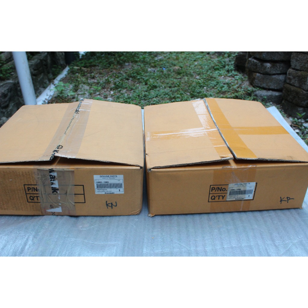 ORI NOS CRANKCASE KRENGKES KANAN DAN KIRI NINJA 150 RR OLD KRR ZX150 ZX PART NUMBER 14002-1808 14002