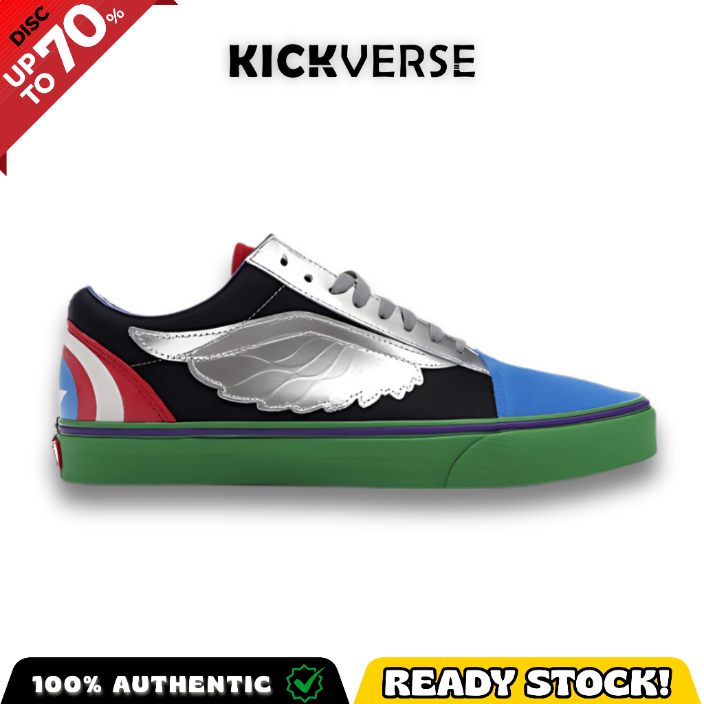 Sepatu Casual Vans OldSkool Marvel Avengers Original