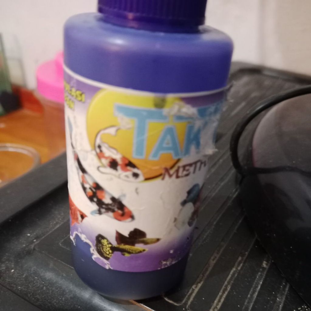 obat biru ikan cupang