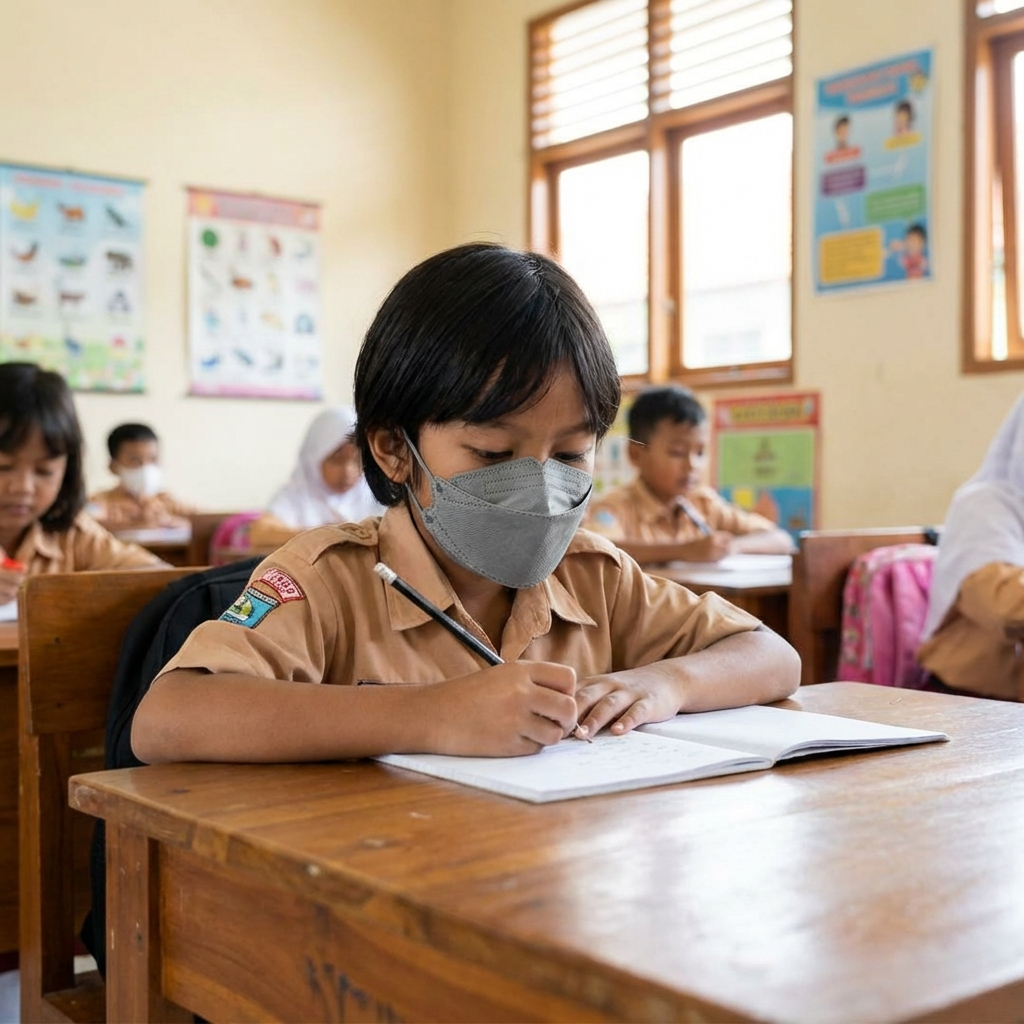 Masker Anak laki laki (dan Perempuan) | Masker Anak | Masker KF94 Oncare Desain Keren