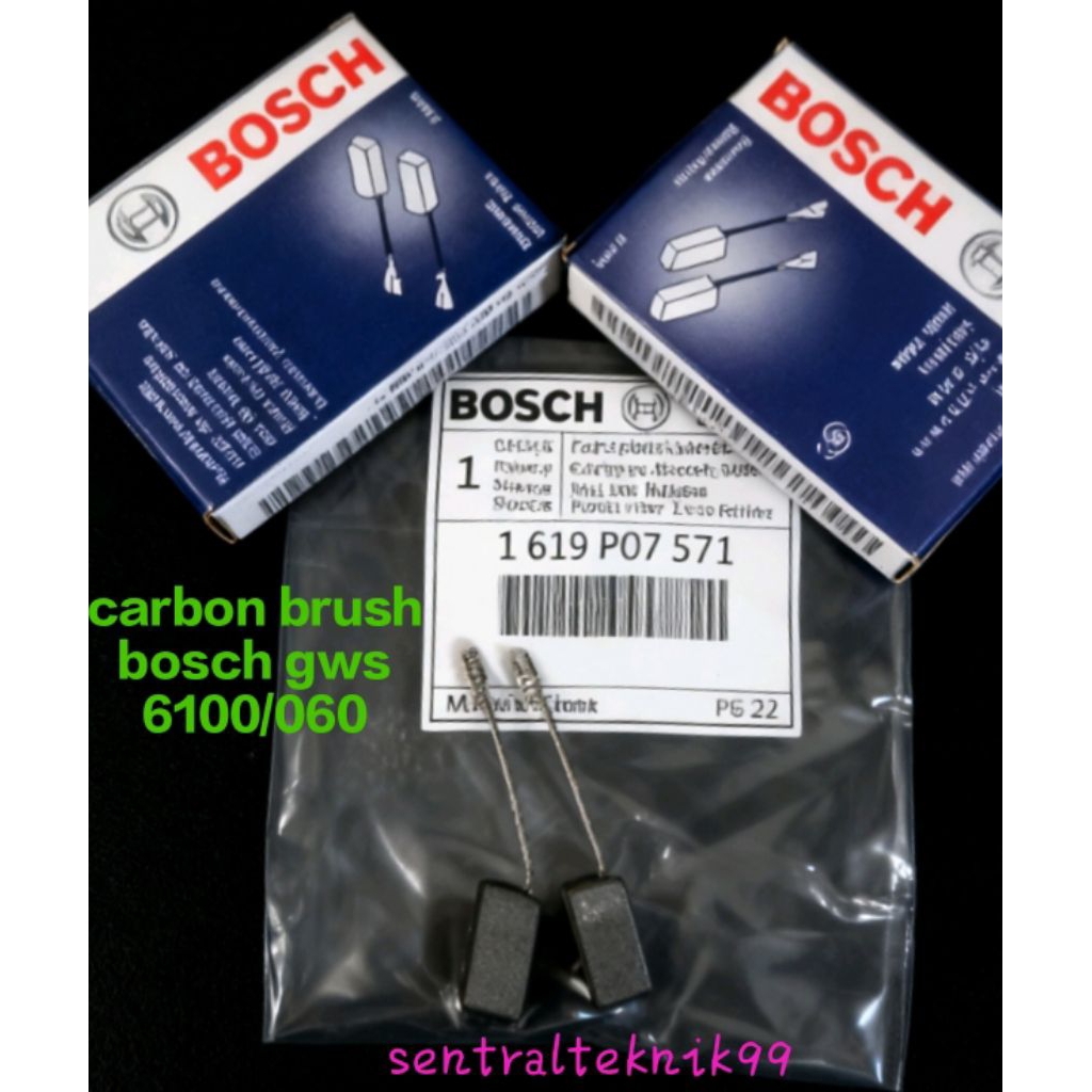 carbon brush Bosch gws 6100 ORI/arang spul Bosch gws 6100,060,5100