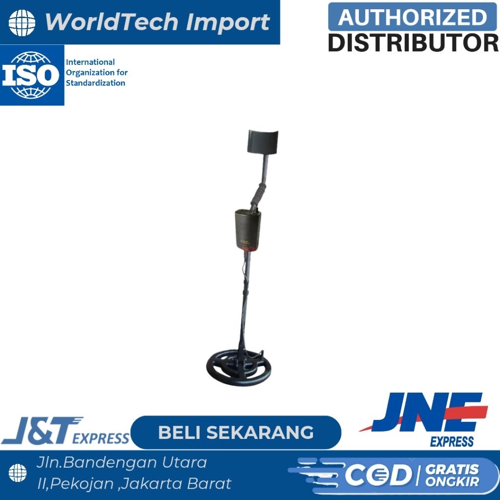 Metal Detector Underground Emas Gold Hunter 1.5m SmartSensor AR944m