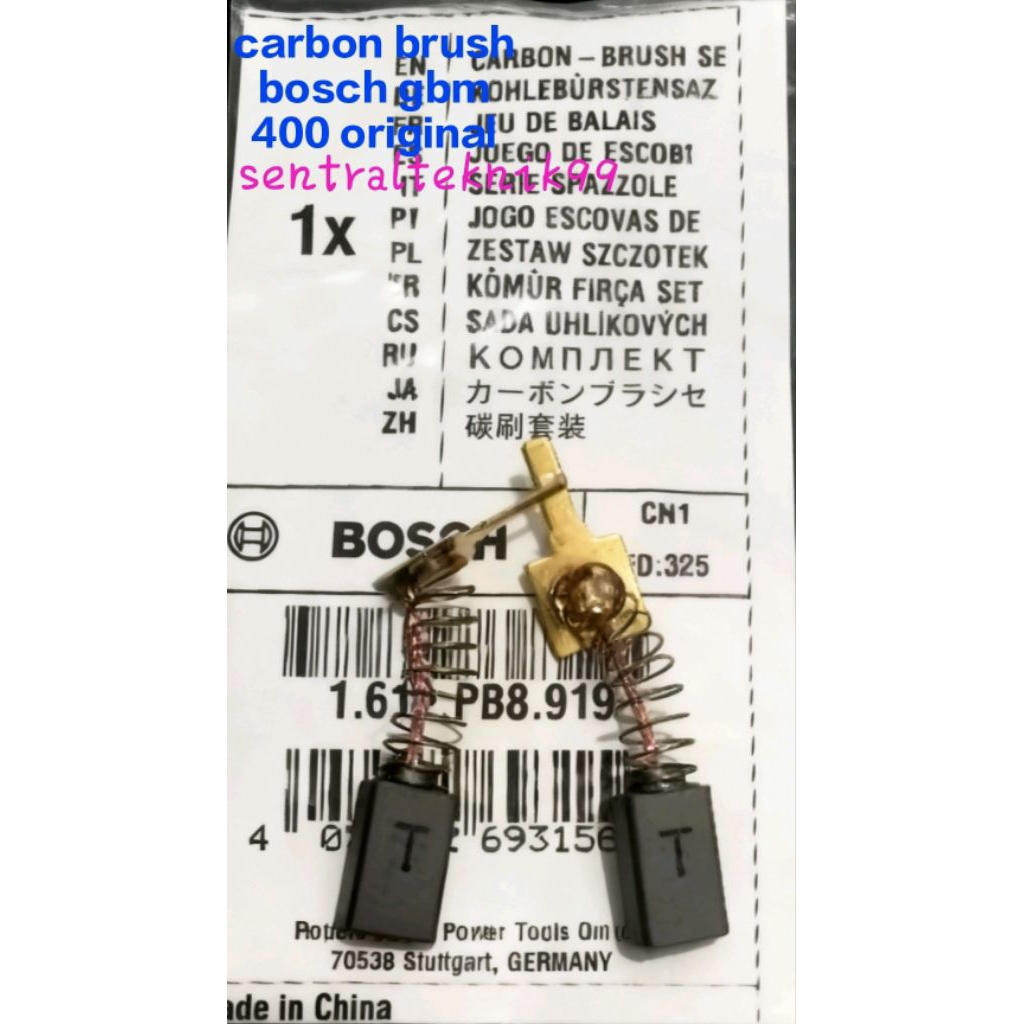 carbon brush bor bosch 10mm gbm 400 original