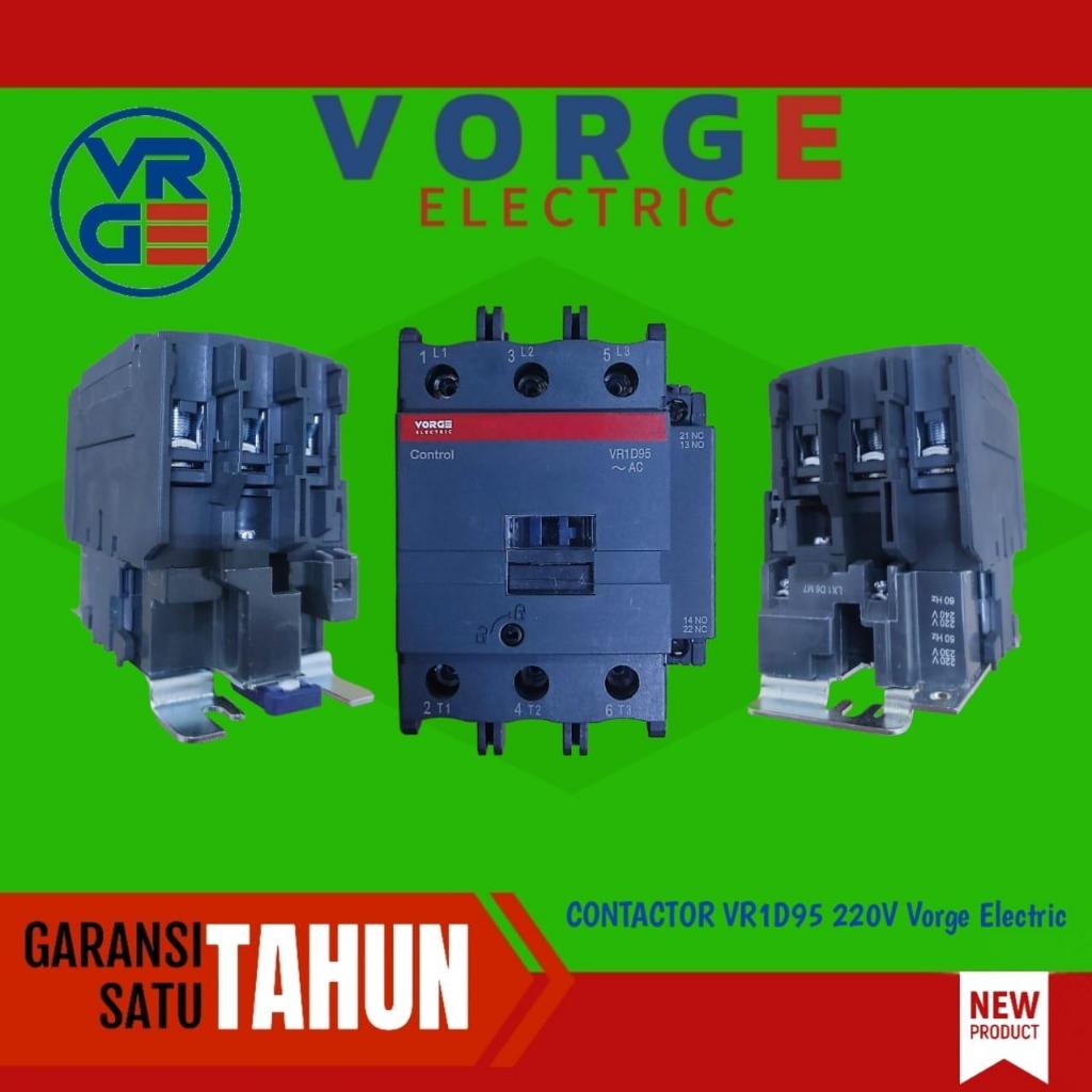 Kontaktor Contactor VORGE VR1D95 M7 VR1D95M7 setara LC1D95 LC1D95M7 garansi 1 tahun