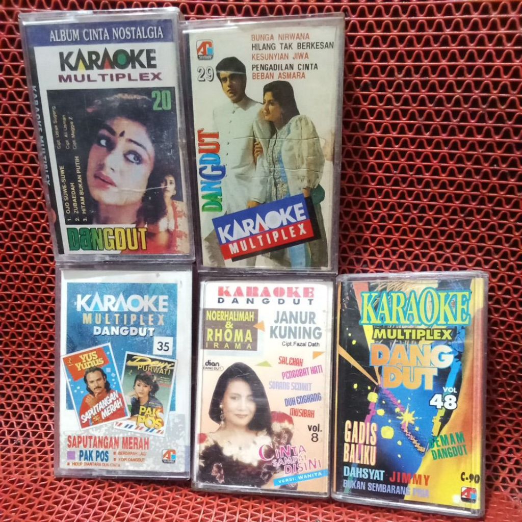 KASET PITA KARAOKE DANGDUT, JUAL SATUAN, CHAT JUDULNYA KEPENJUAL,BEBAS PILIH JUDUL BARANG TOKO100% O
