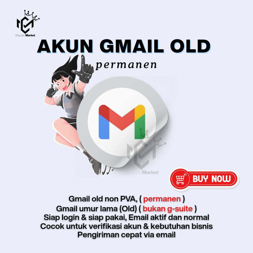 Gmail Old Non PVA Permanen