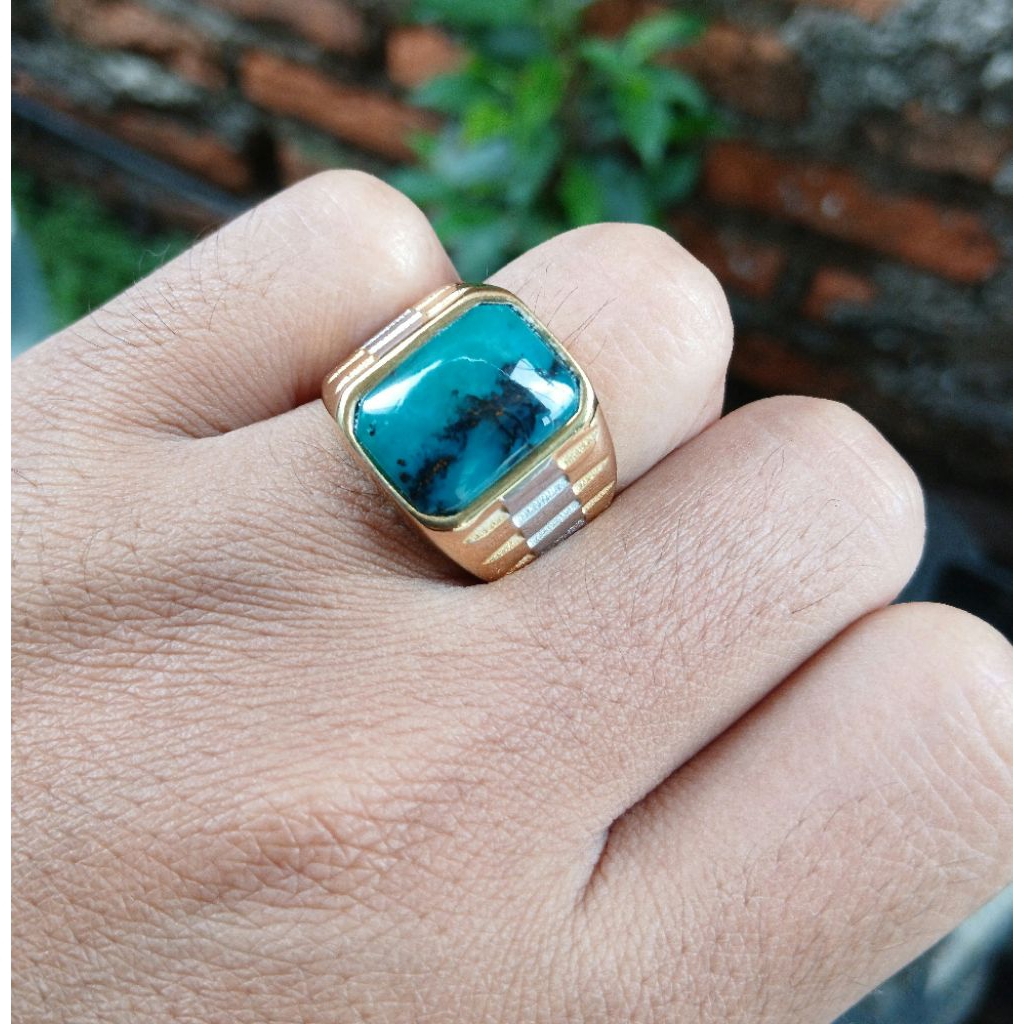 cincin bacan doko kembang kotak natural
