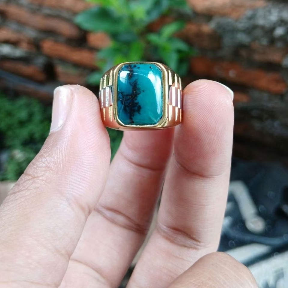 cincin bacan kembang kotak natural
