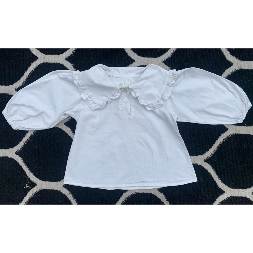 atasan kerah sailor anne shirley rare