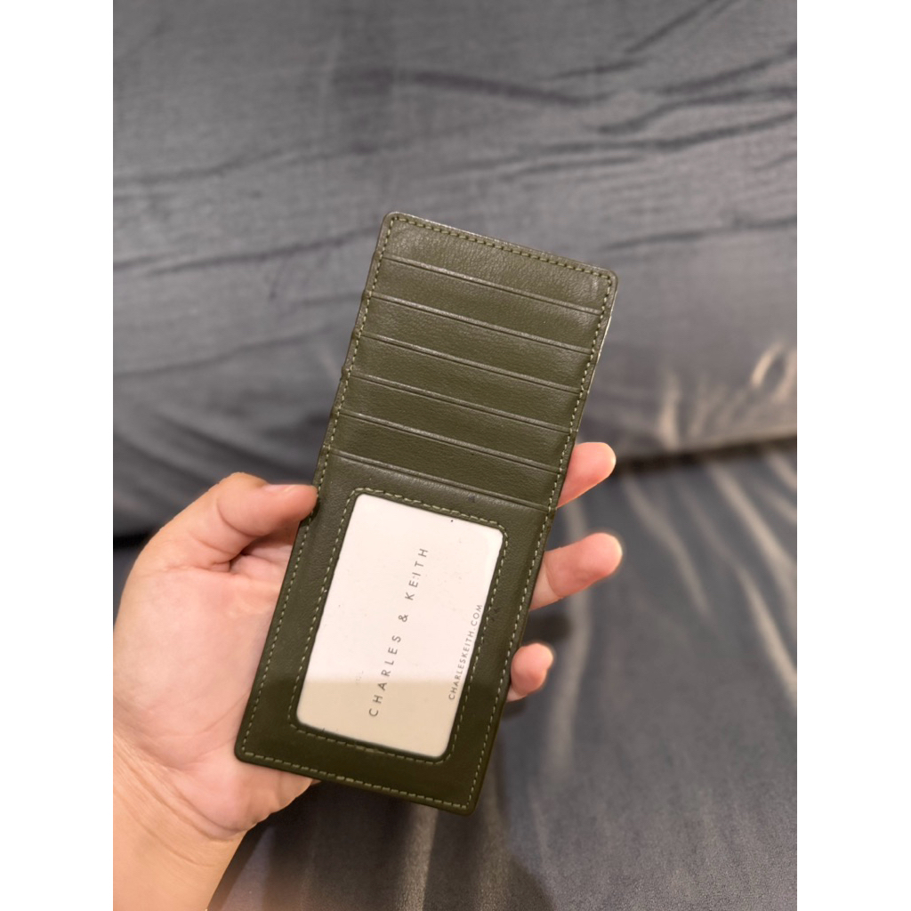 PRELOVED Charles n keith CNK CK card holder panjang