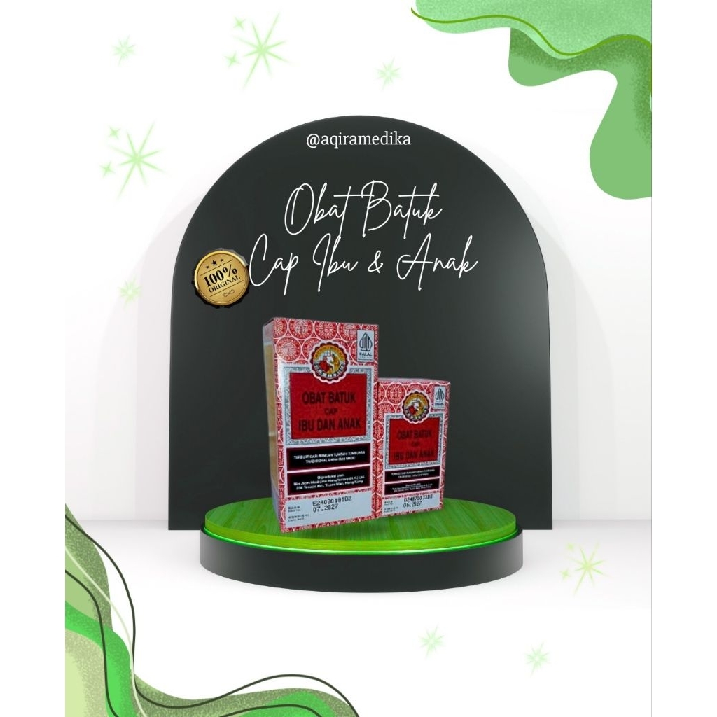OBAT BATUK CAP IBU & ANAK