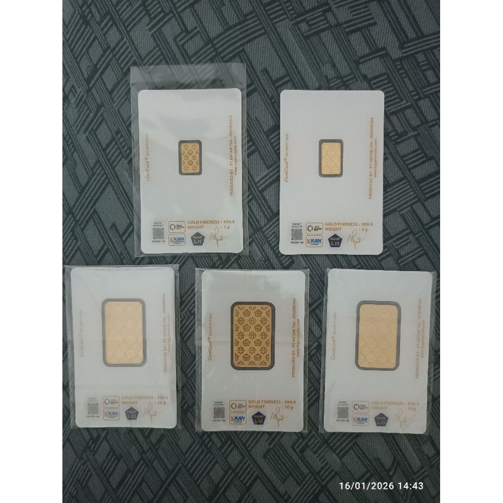 Emas Antam Certieye 10 gram