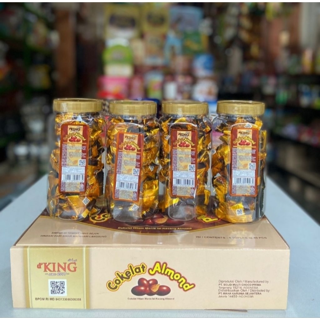 Coklat Almond d'KING