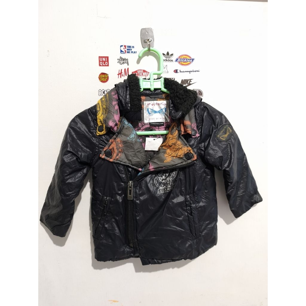 Anak Hysteric mini glamour thermolite bolbal full print motif