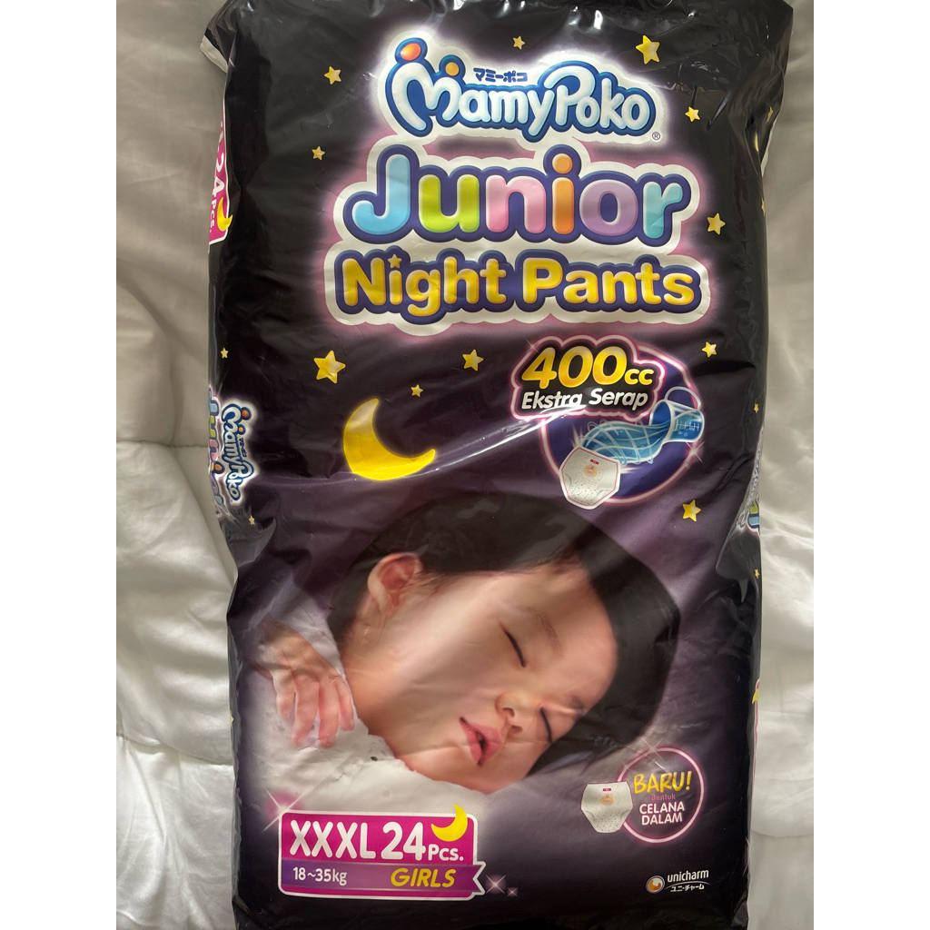 Mamy Poko Junior Night Pants XXXL Girls (Jual Satuan/ Eceran)