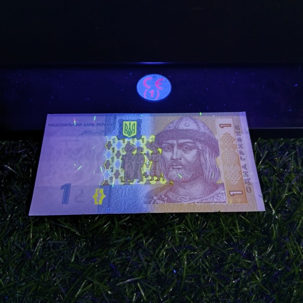 koleksi mata uang asing ukraina 1 hryvnia