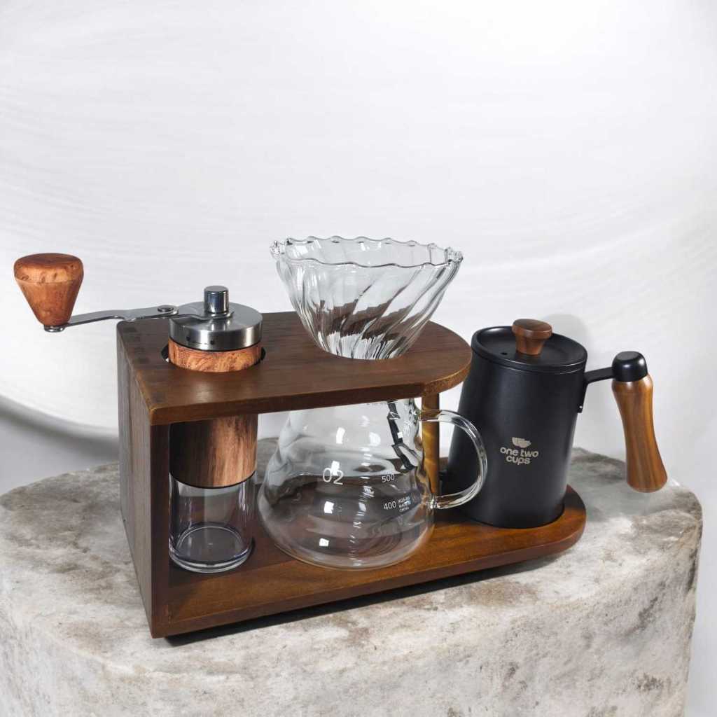 Alat Pembuat Kopi Manual Brew Coffee Bean Grinder