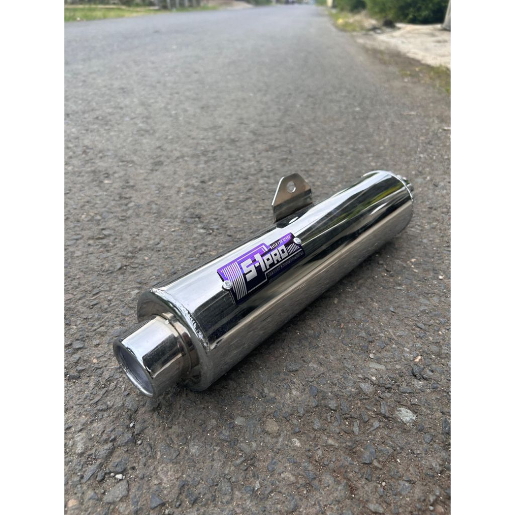 Knalpot Standar & Bobok/Bedel Supra x 125 Satria fu  vixion  Sonic  Cb150r  Cs1  thunder Tiger  vega