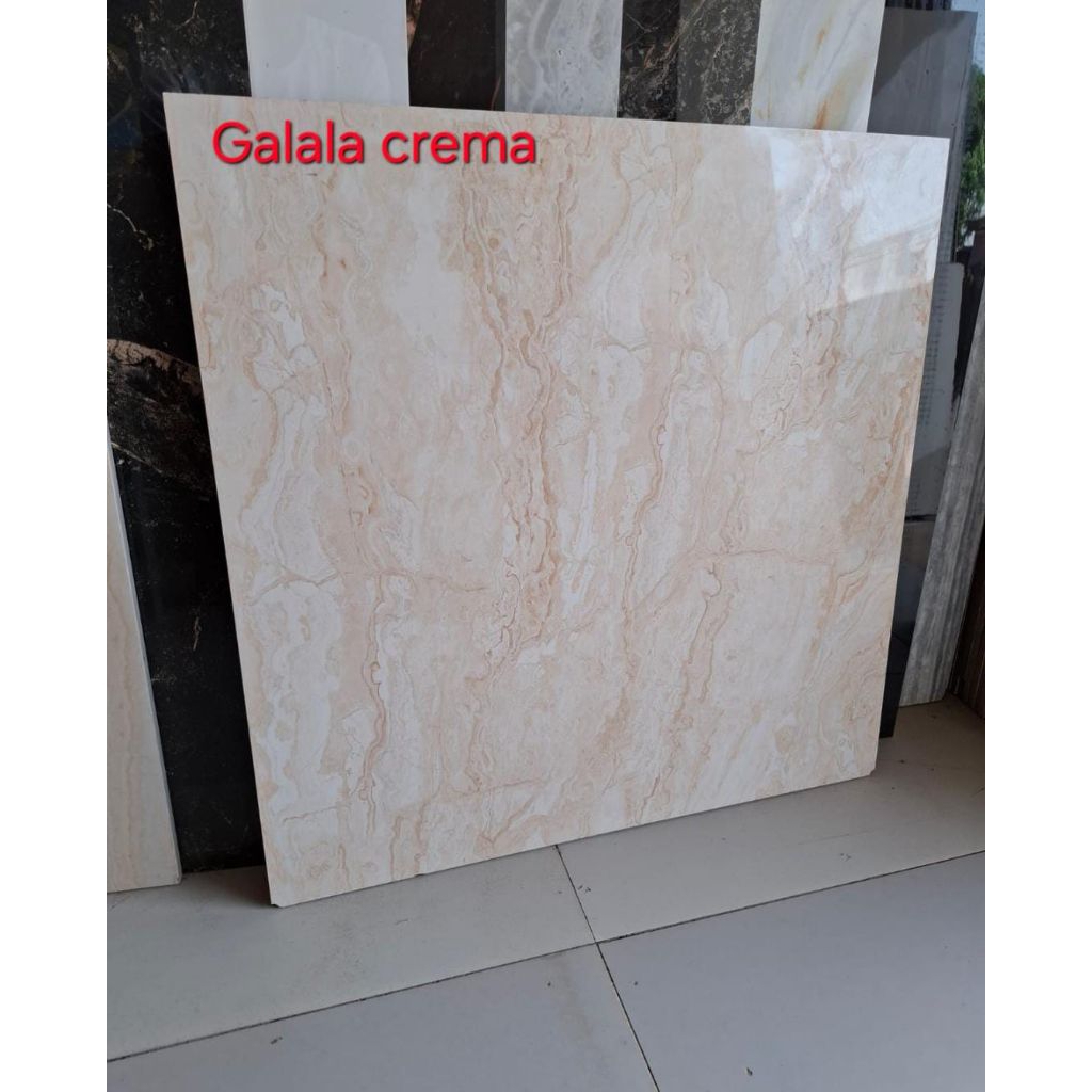 Granit Indogress 60x60 Galala cream Glossy Glazed polished