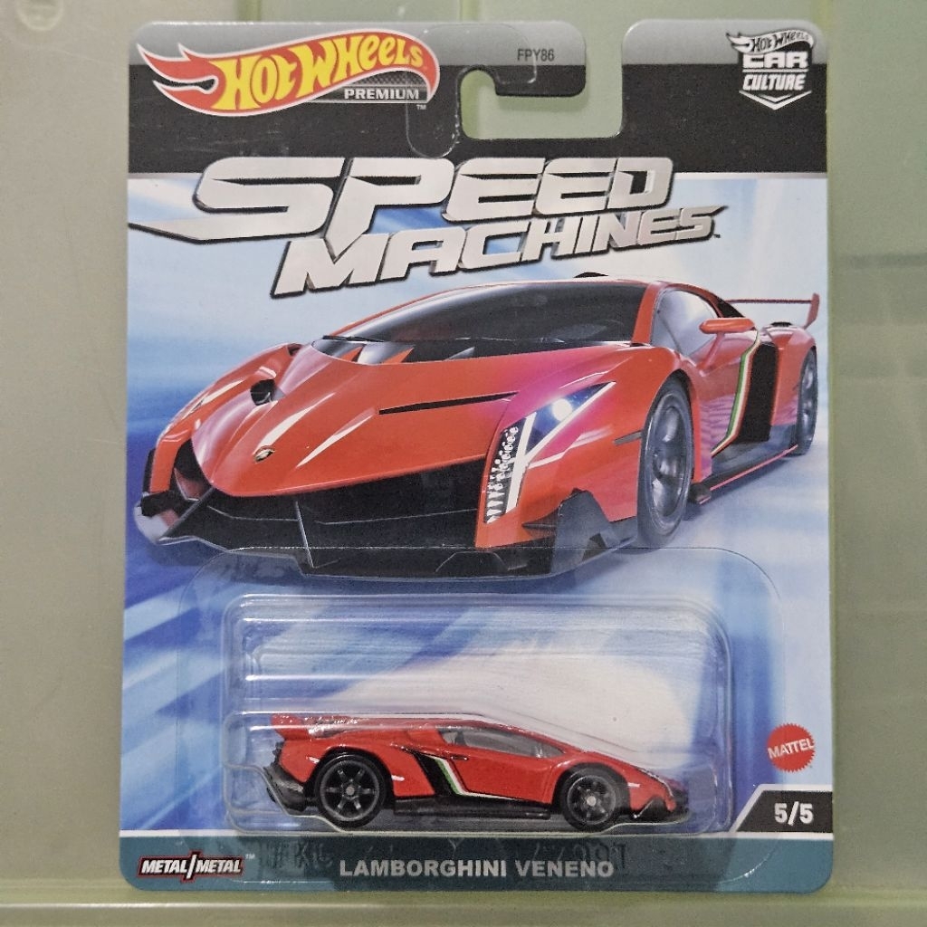 Hot Wheels Premium Speed Machines Lamborghini Veneno