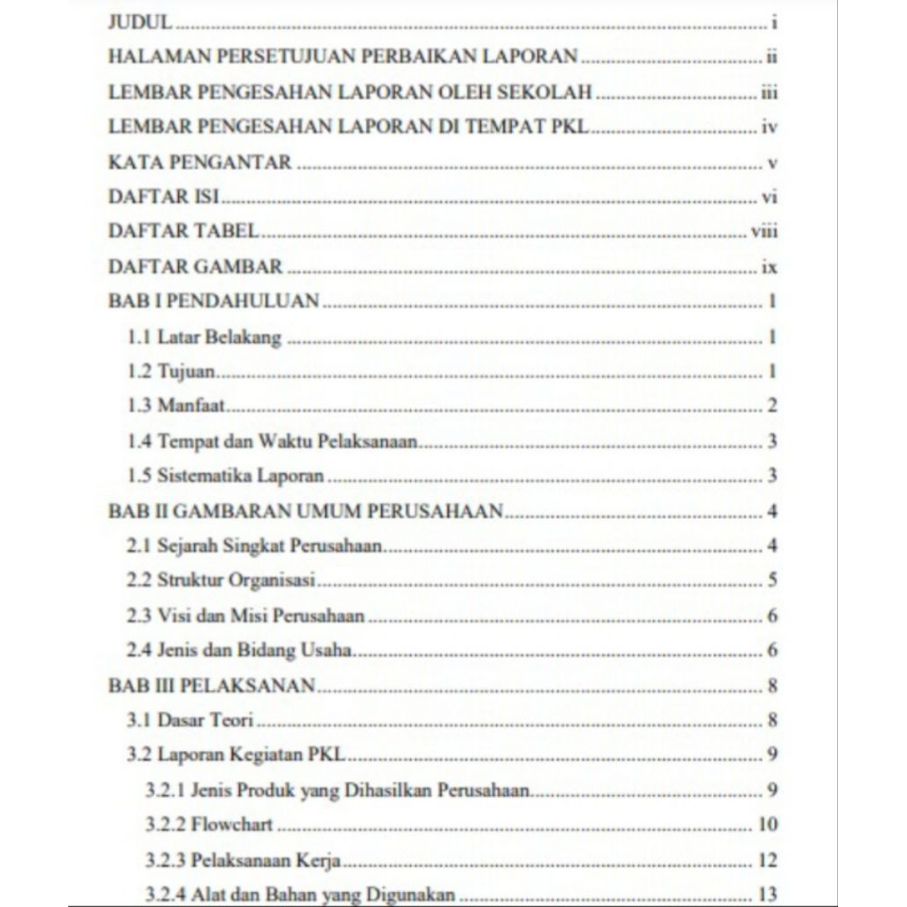 Template Laporan PKL (Kelurahan) - Tinggal Edit dikit